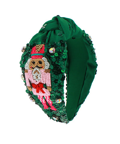 Sequin Nutcracker Headband