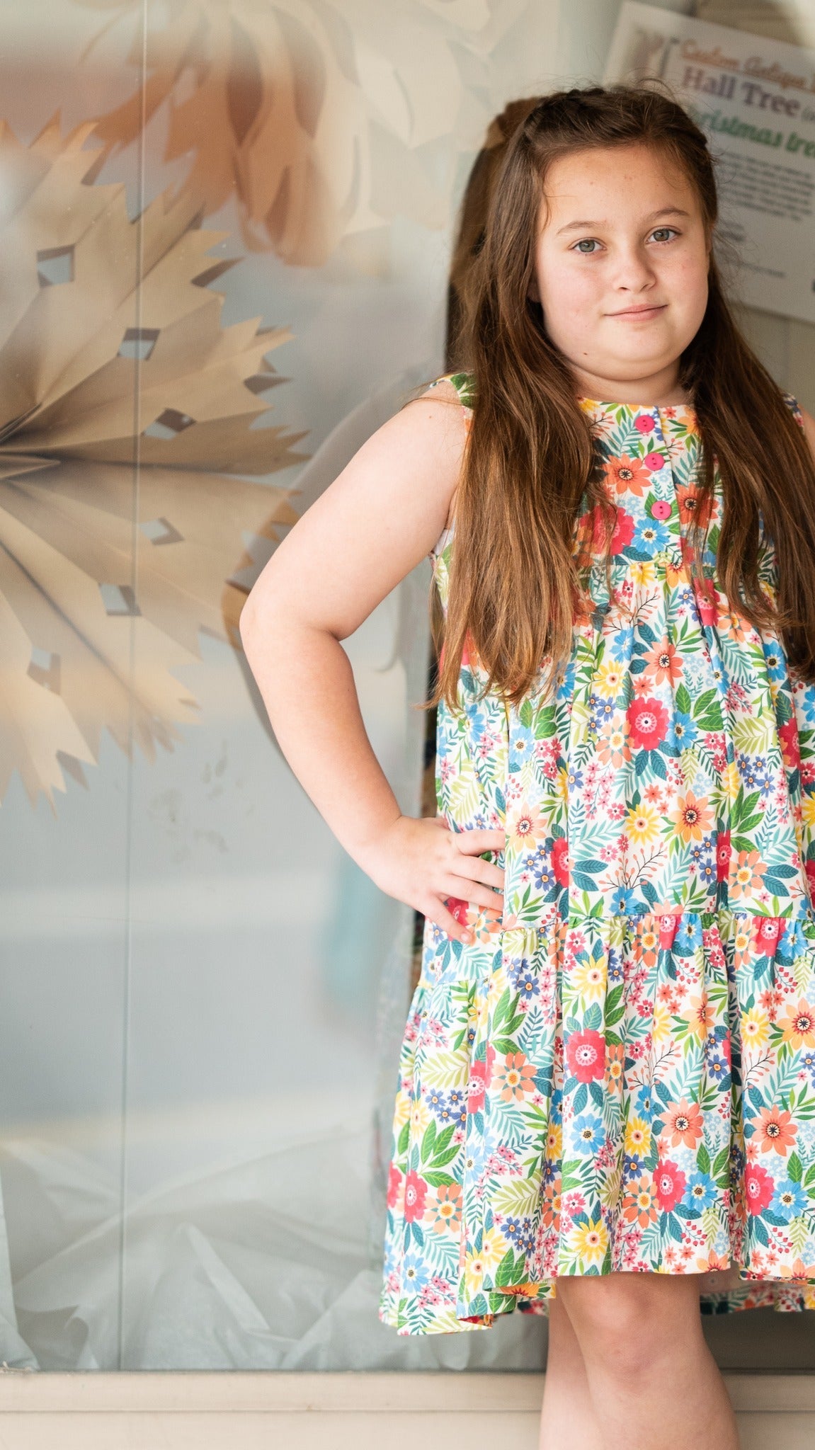 RAINFOREST DREAMS KNIT TWIRL DRESS