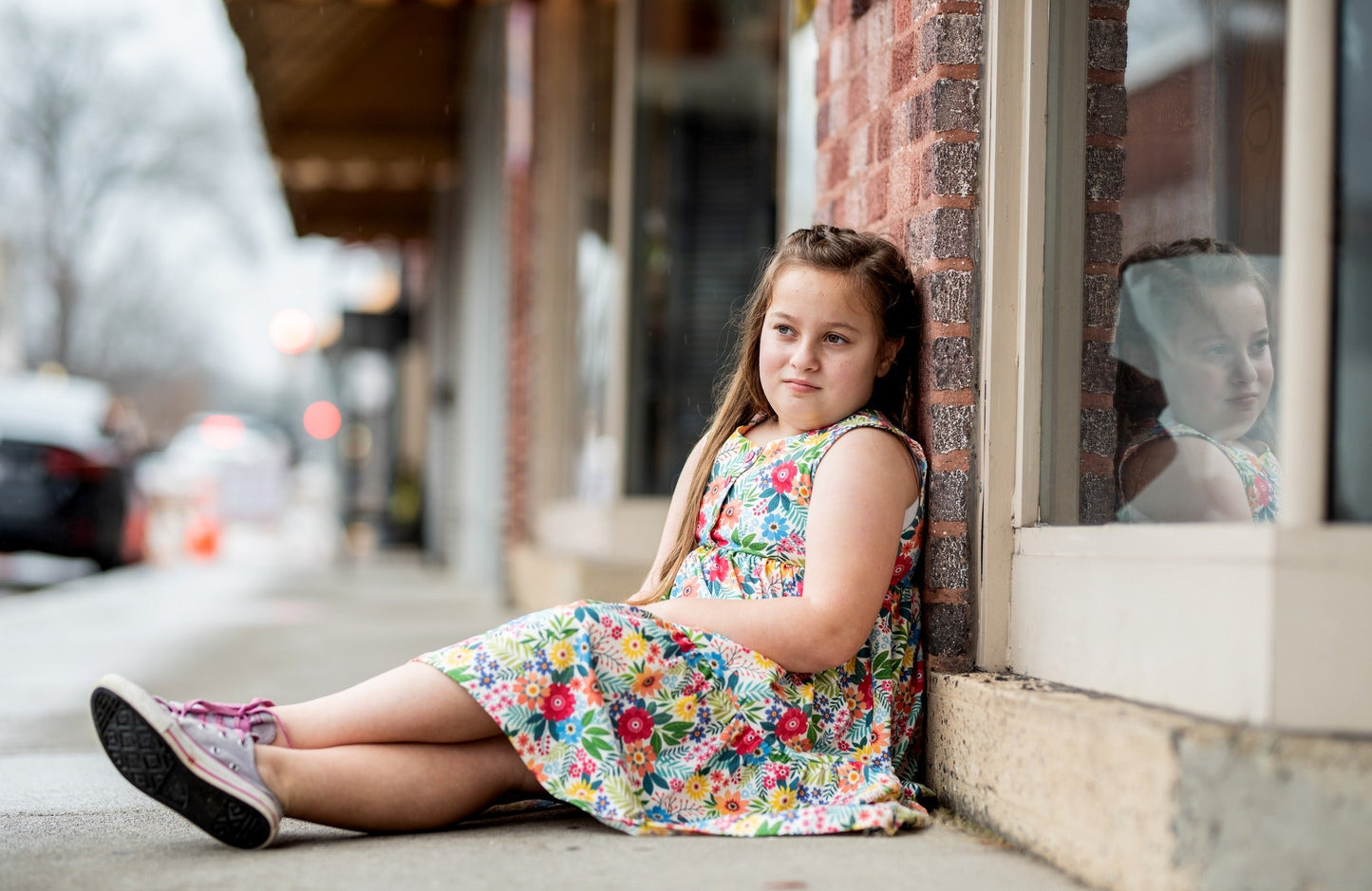 RAINFOREST DREAMS KNIT TWIRL DRESS