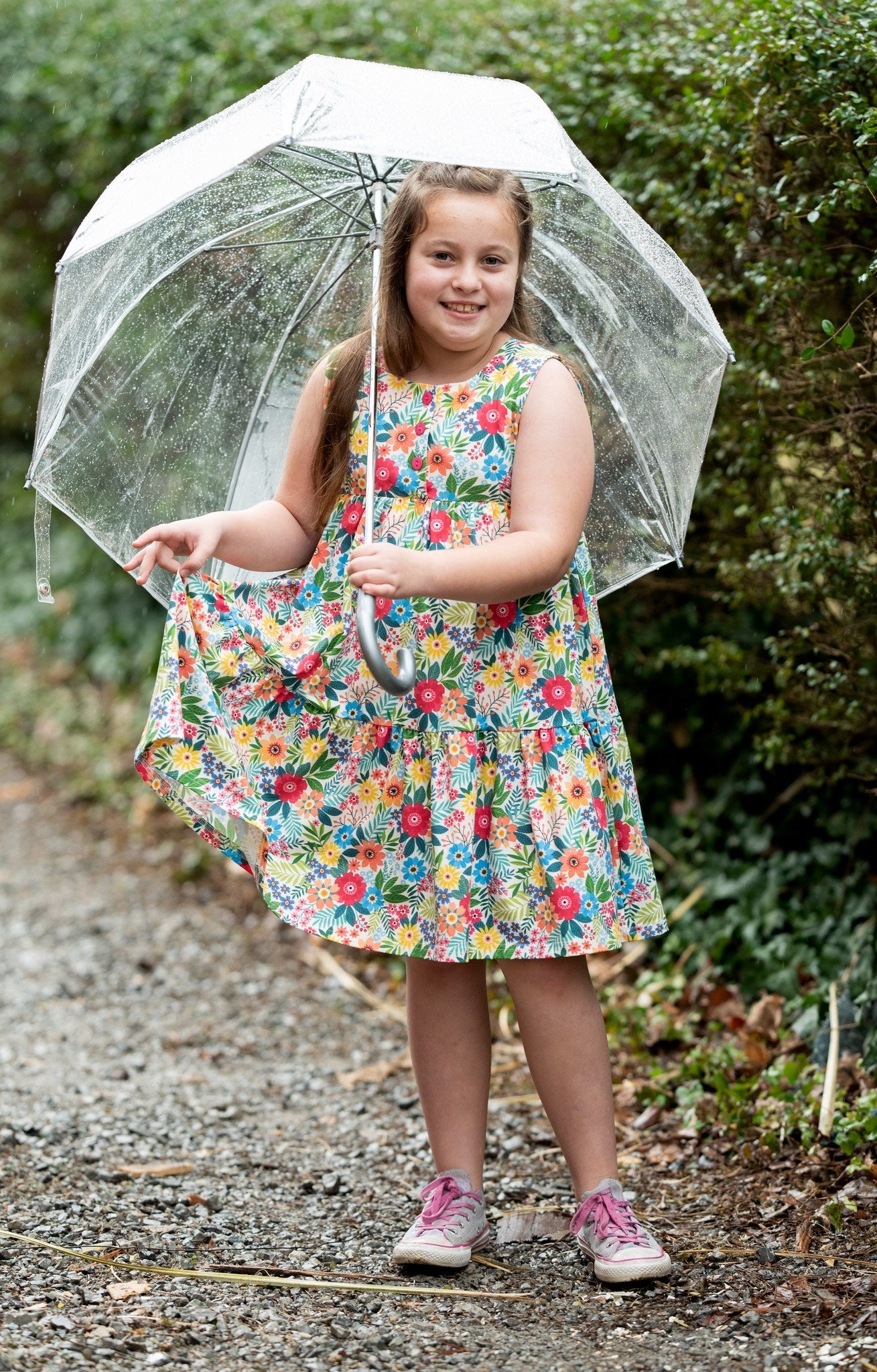 RAINFOREST DREAMS KNIT TWIRL DRESS