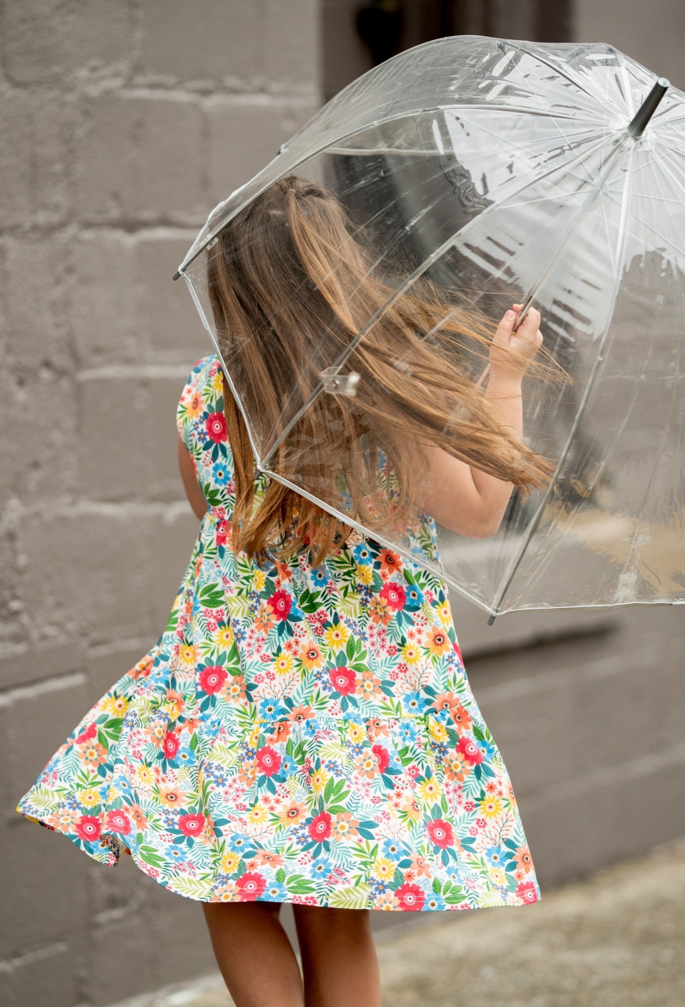RAINFOREST DREAMS KNIT TWIRL DRESS