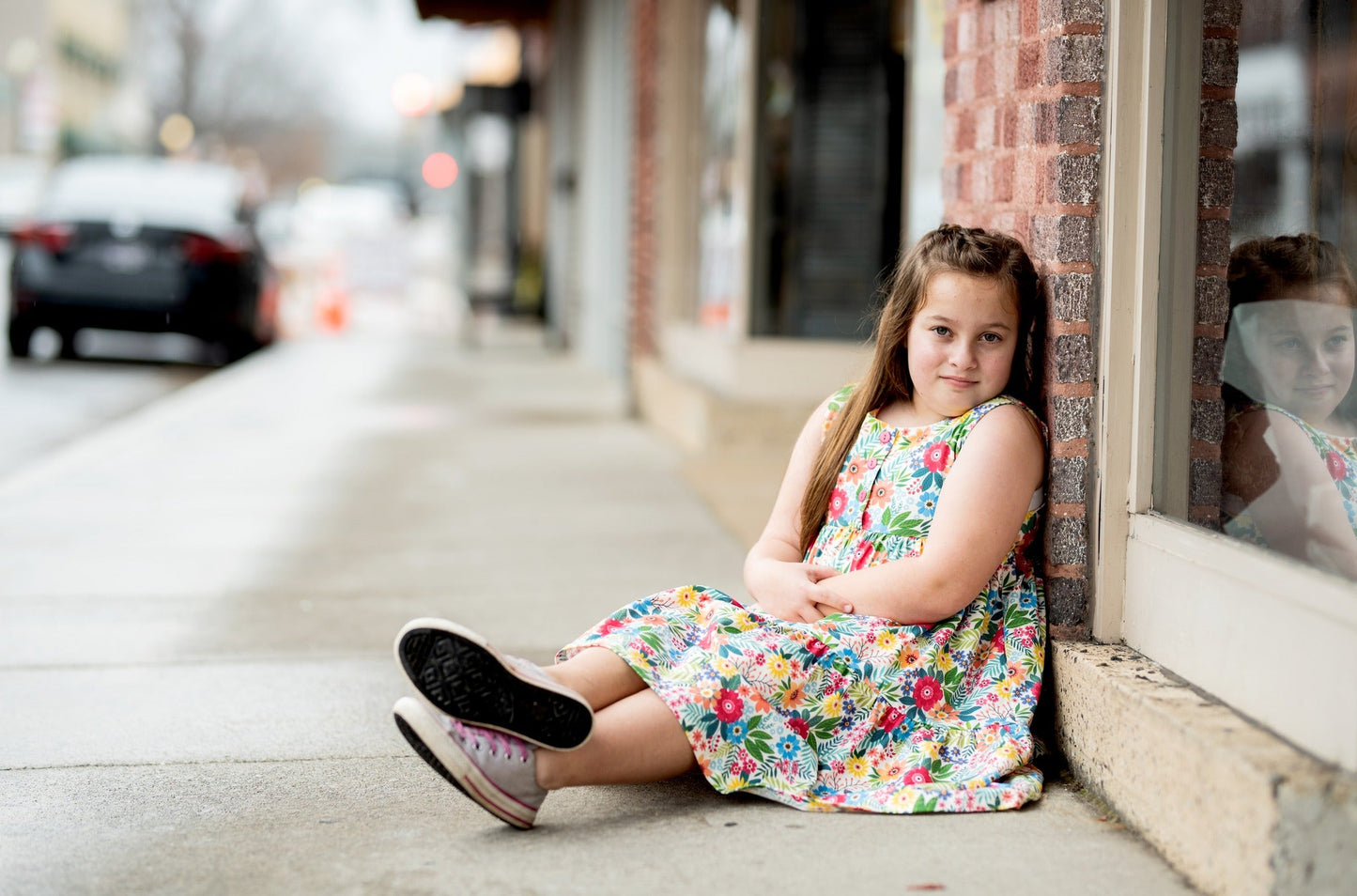 RAINFOREST DREAMS KNIT TWIRL DRESS