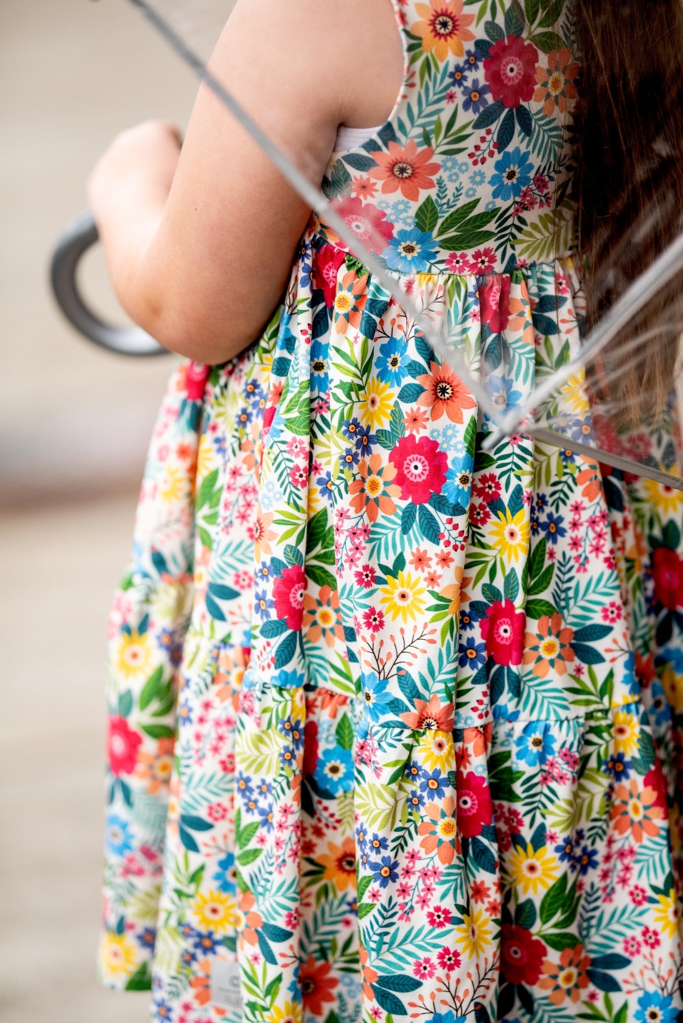 RAINFOREST DREAMS KNIT TWIRL DRESS