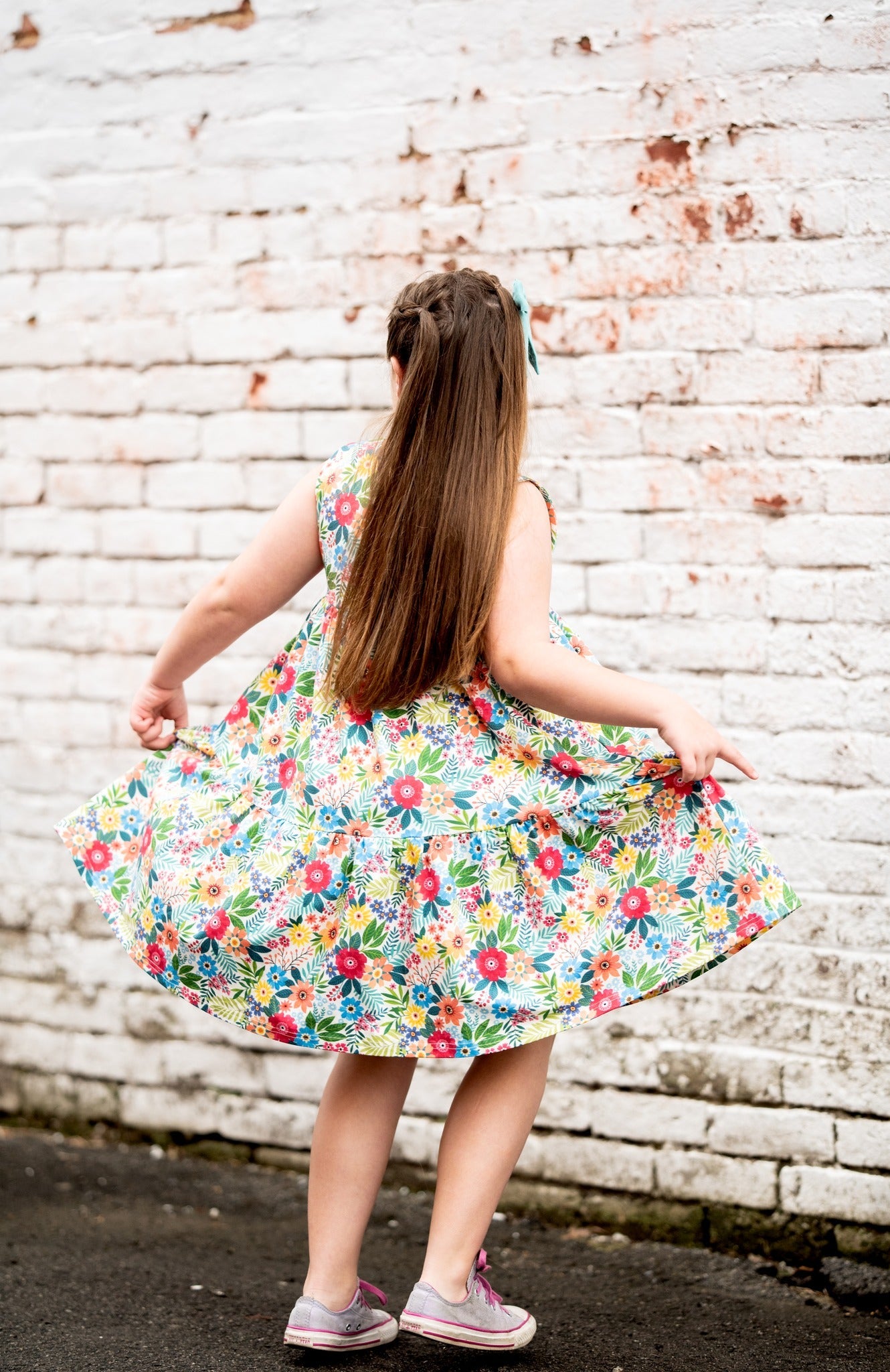 RAINFOREST DREAMS KNIT TWIRL DRESS