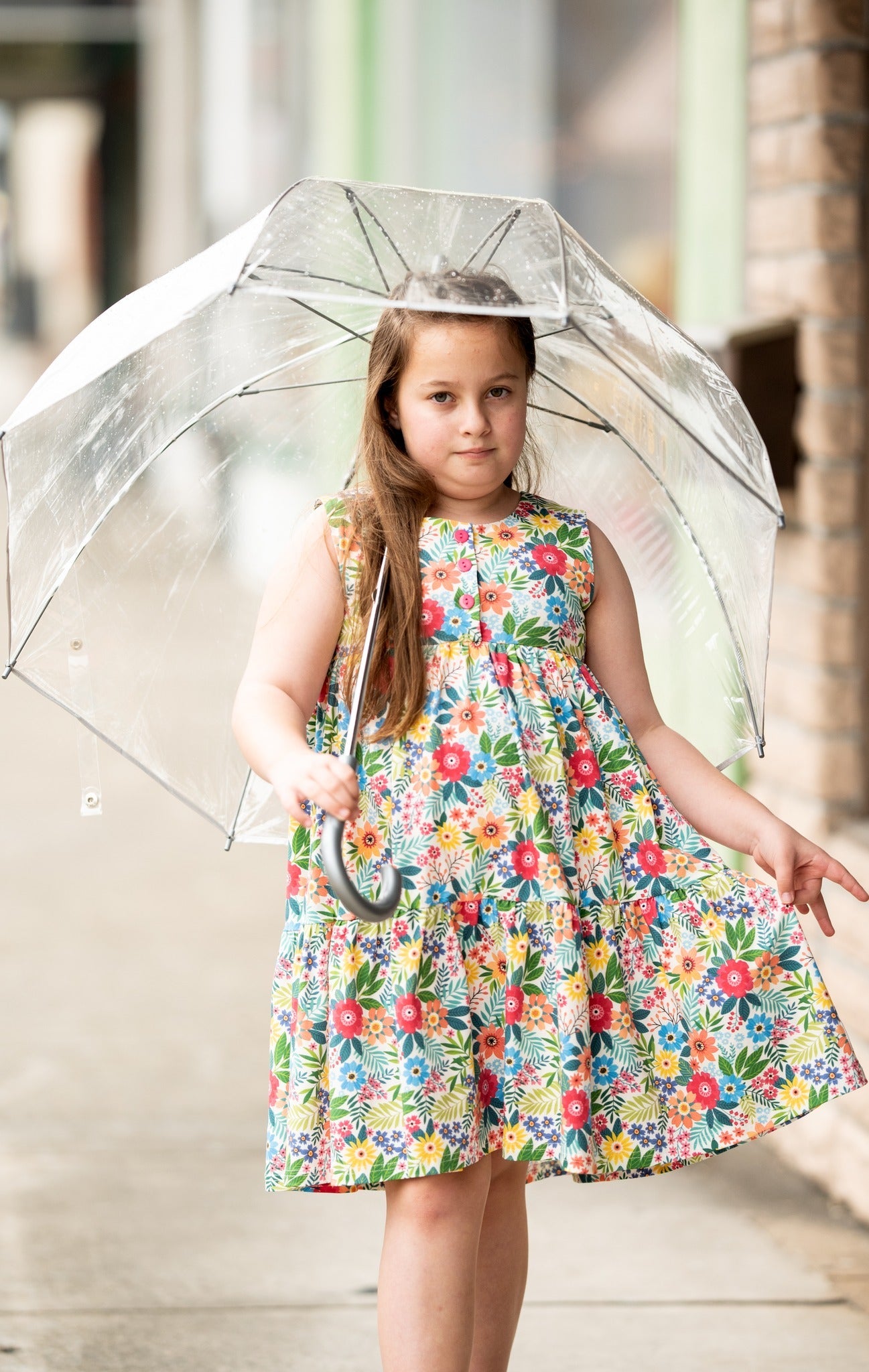 RAINFOREST DREAMS KNIT TWIRL DRESS