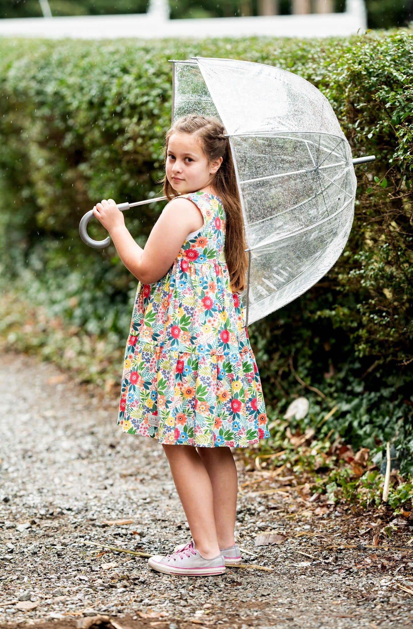 RAINFOREST DREAMS KNIT TWIRL DRESS