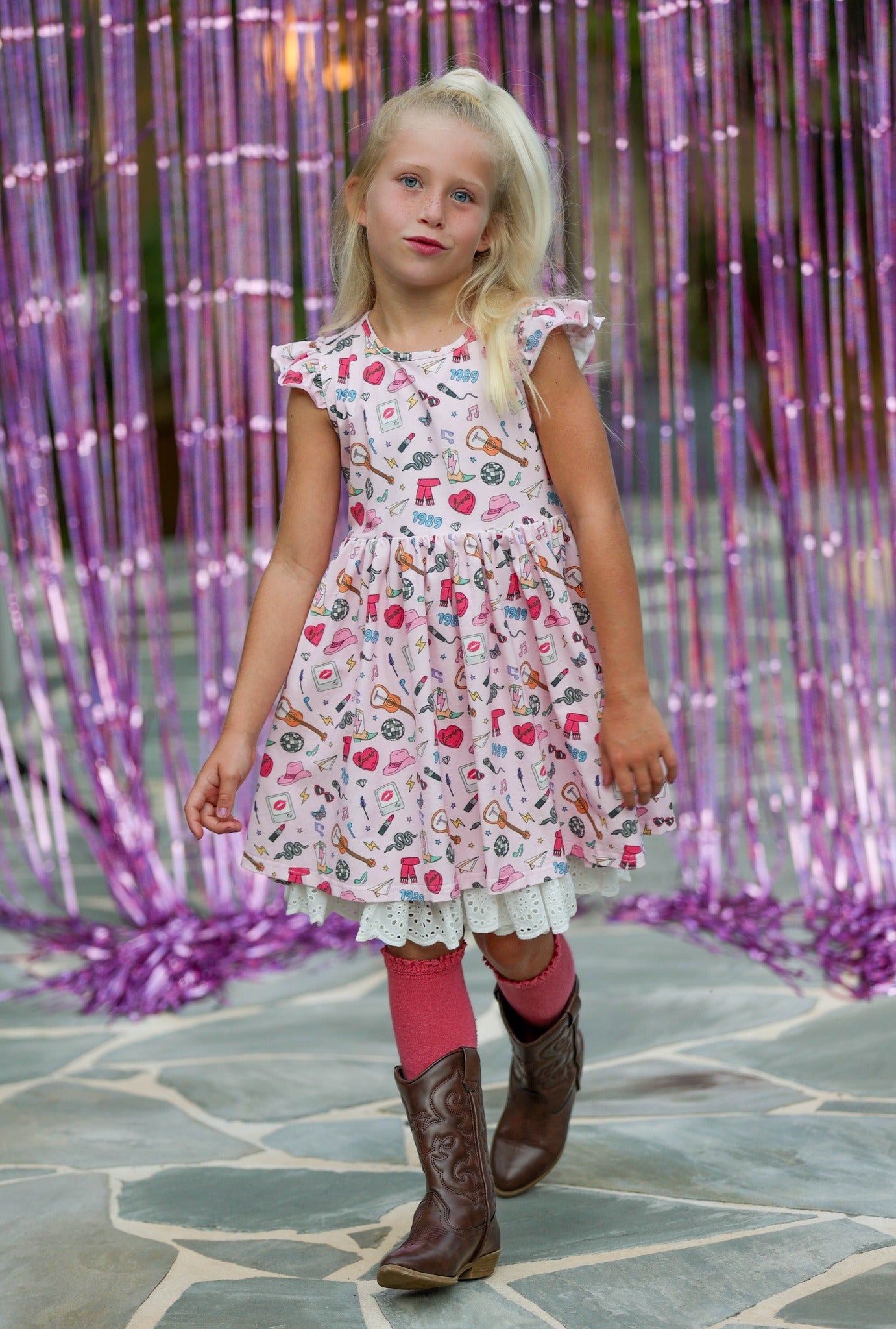LOVER - SWIFTIE TWIRL DRESS