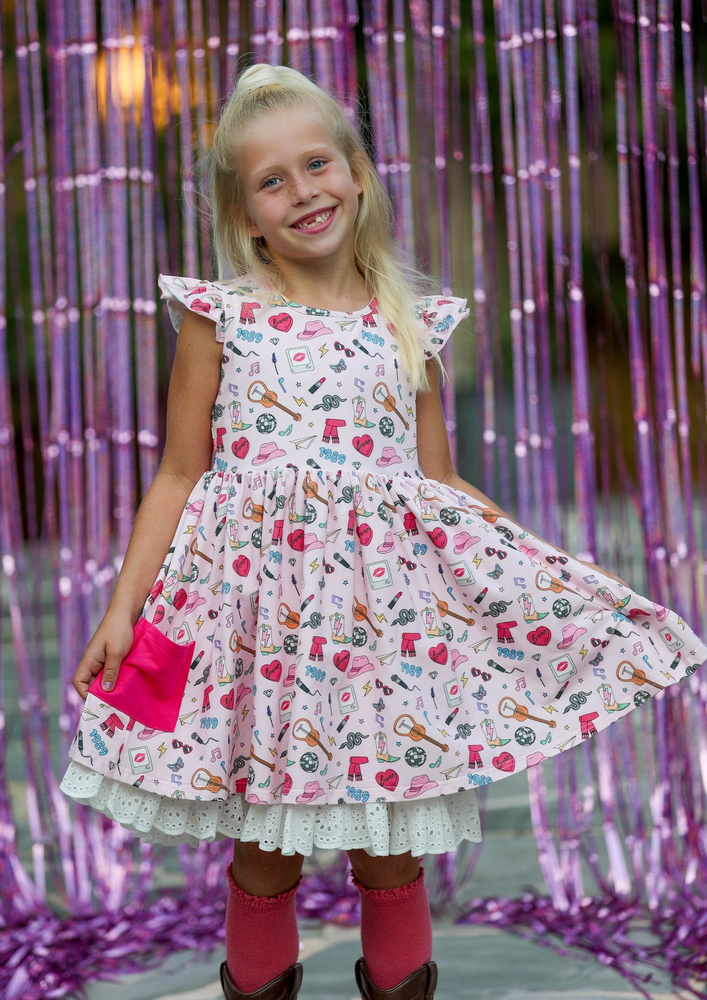 LOVER - SWIFTIE TWIRL DRESS