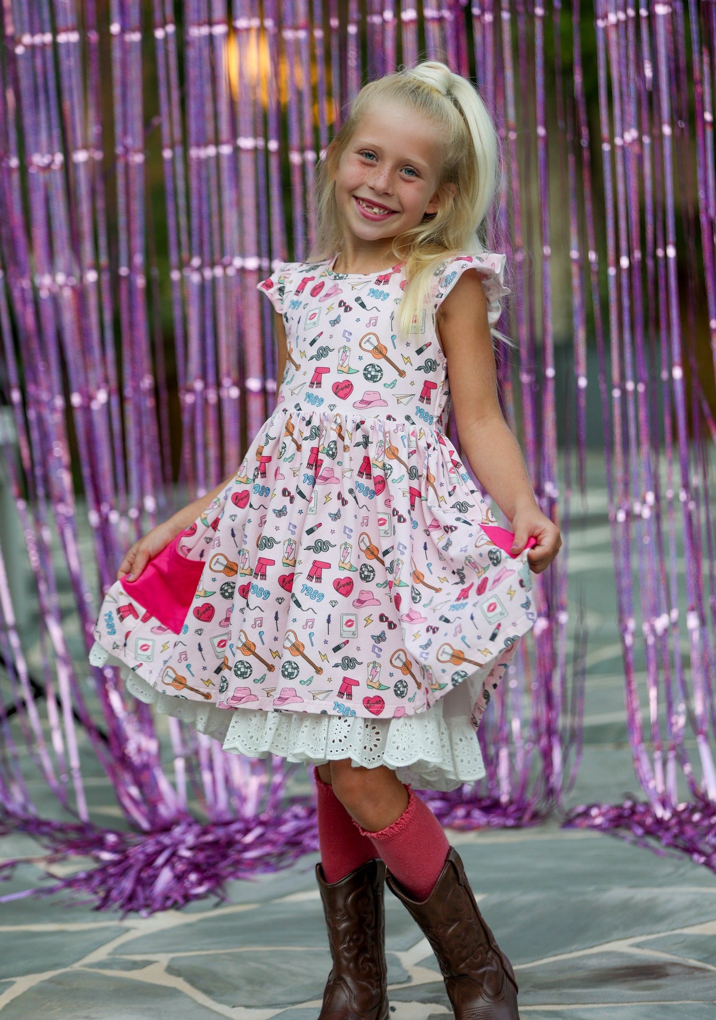 LOVER - SWIFTIE TWIRL DRESS