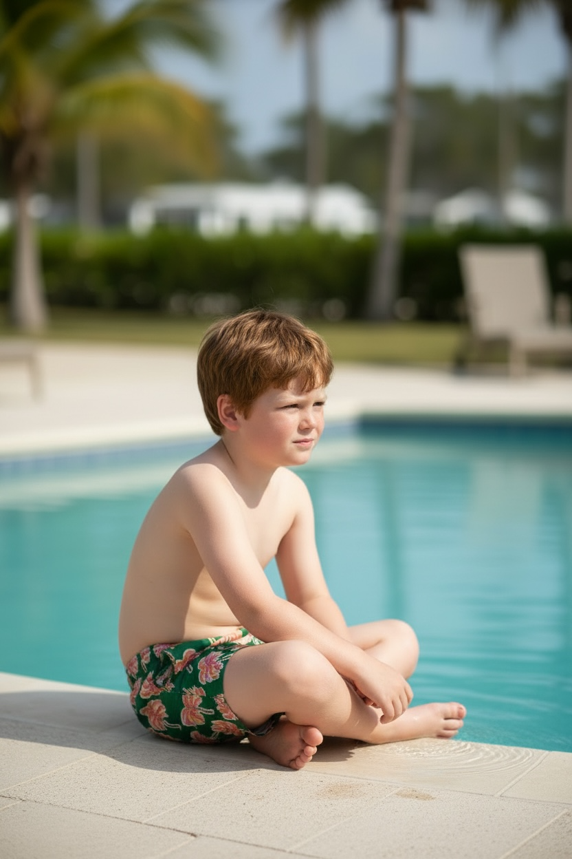 Sun Chaser Swim Trunks