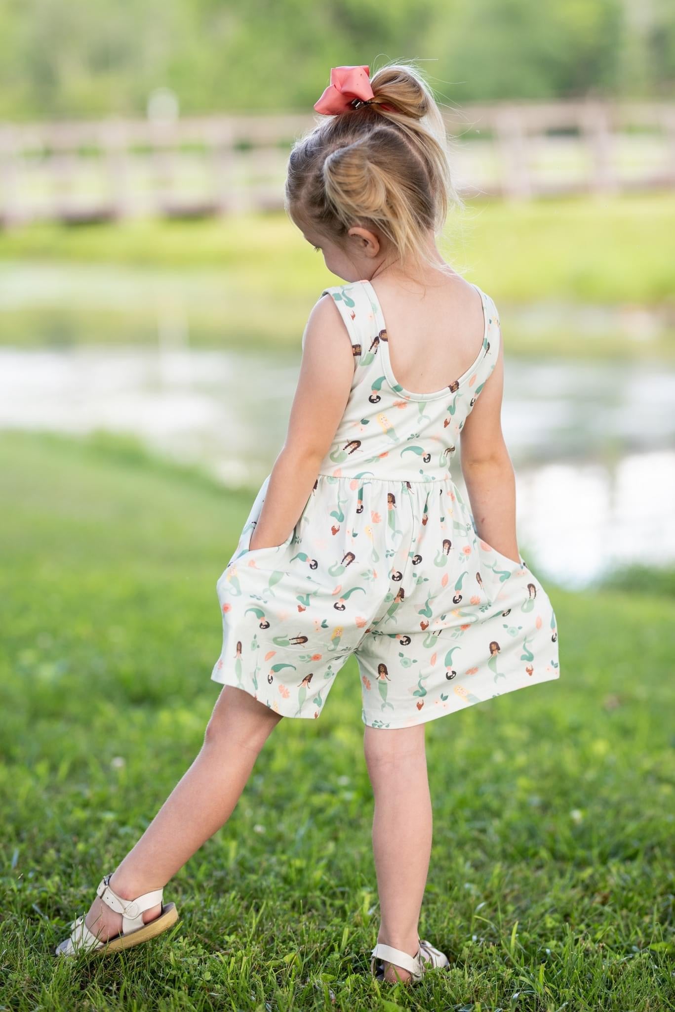 MERMAID KNIT ROMPER