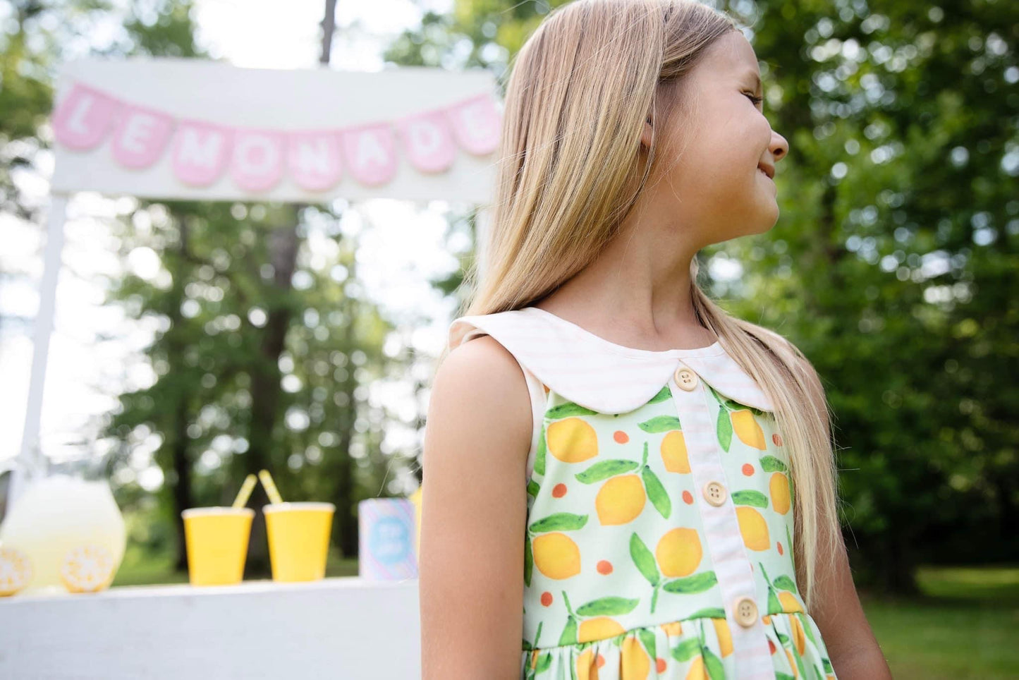 LEMONDROP PETER PAN DRESS