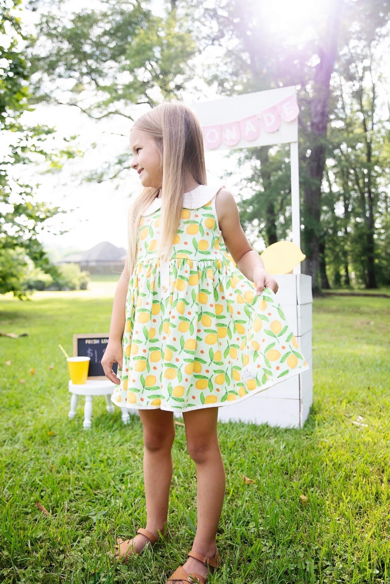 LEMONDROP PETER PAN DRESS