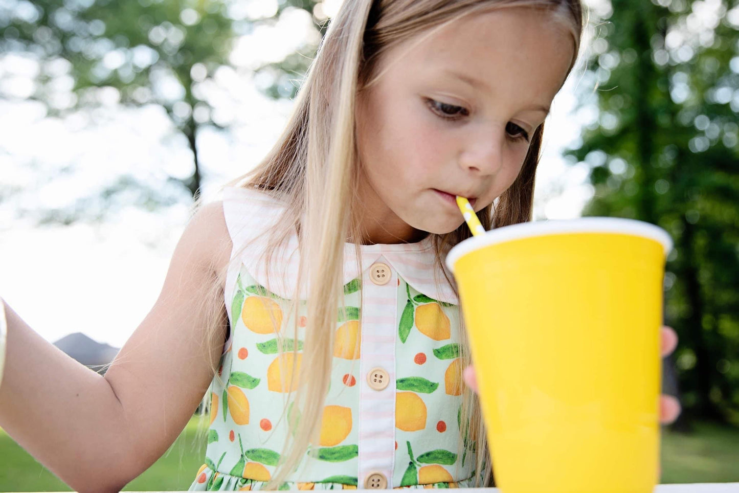 LEMONDROP PETER PAN DRESS