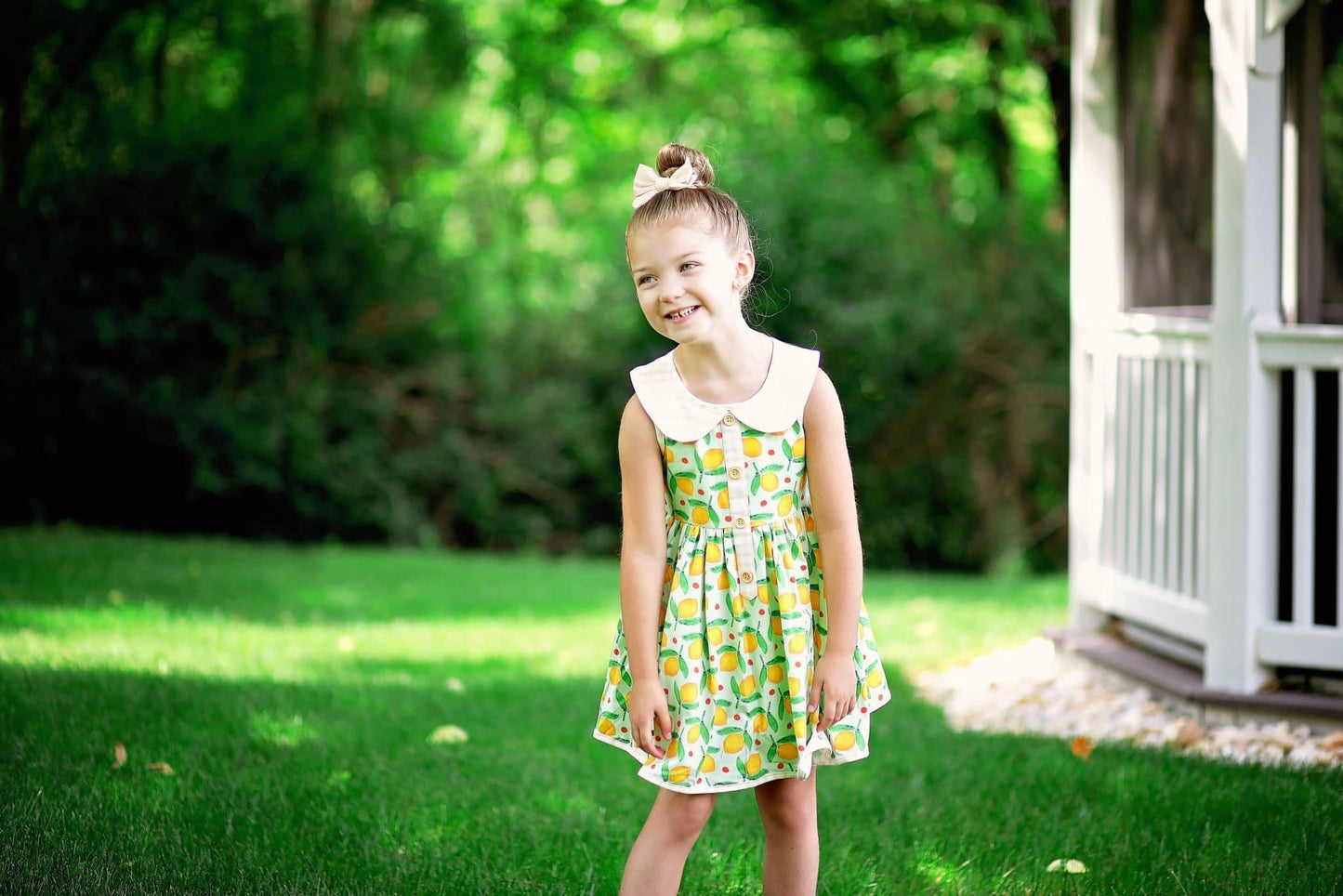 LEMONDROP PETER PAN DRESS