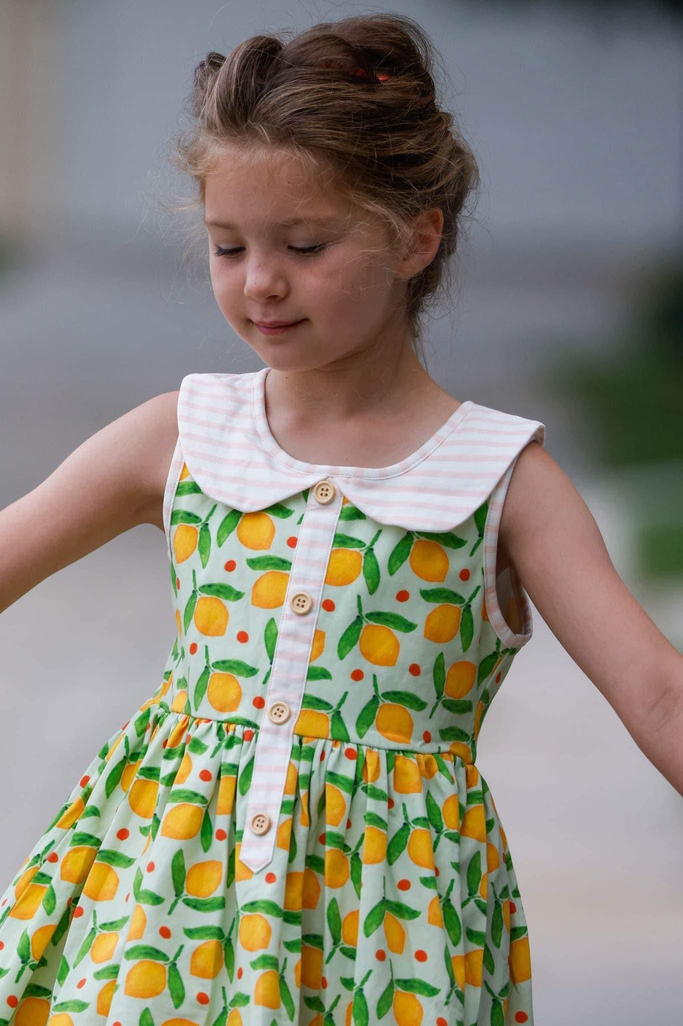 LEMONDROP PETER PAN DRESS