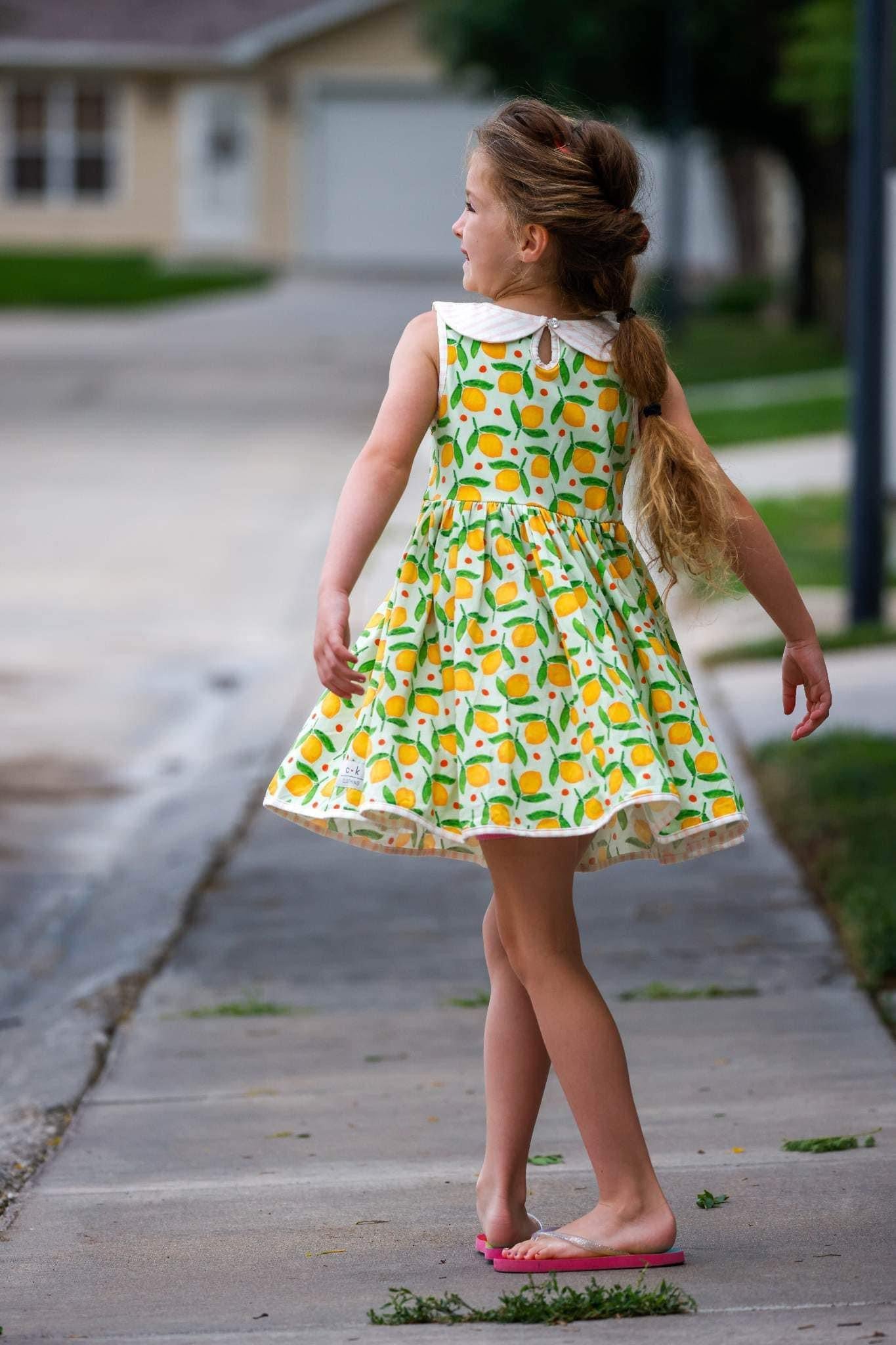 LEMONDROP PETER PAN DRESS