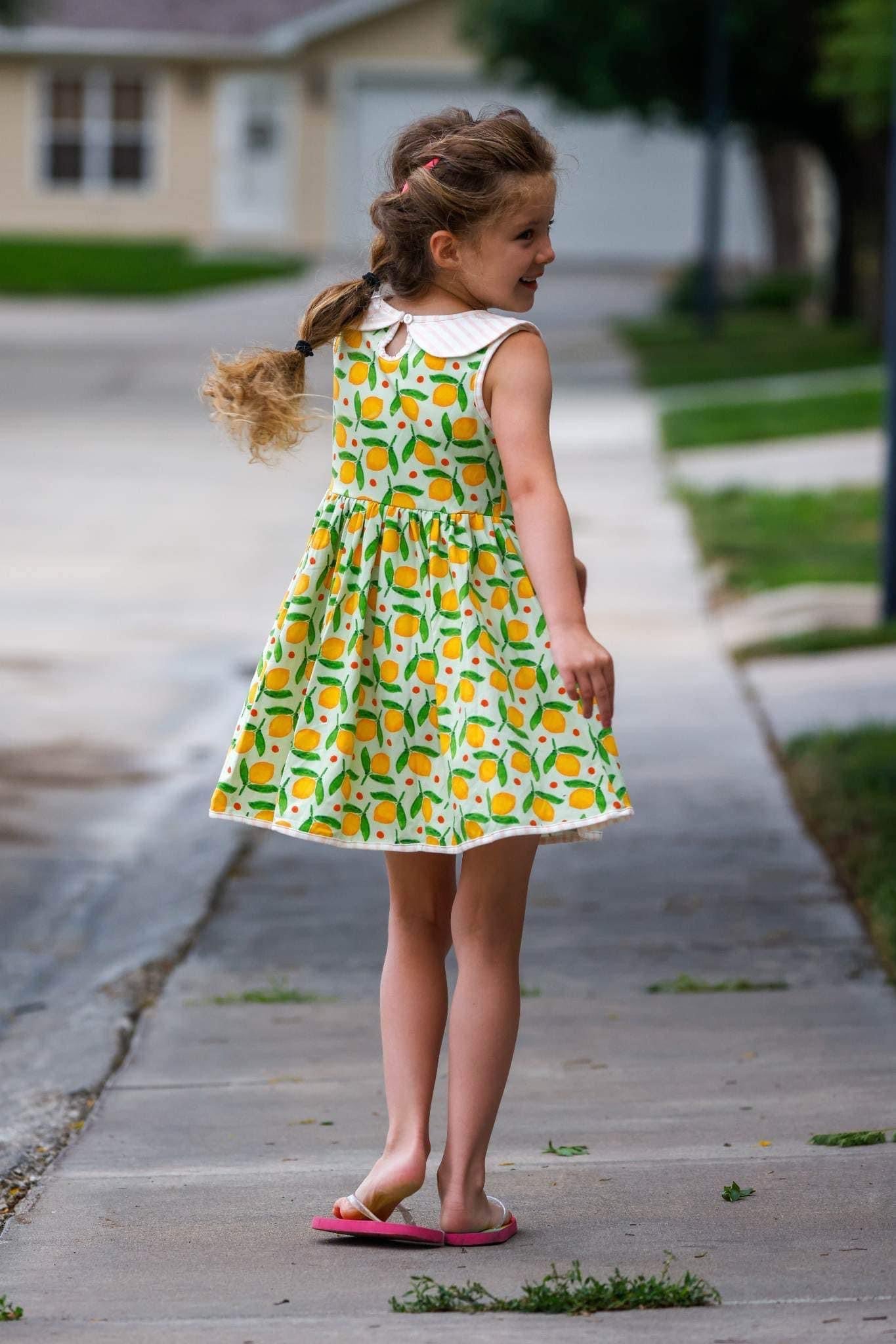 LEMONDROP PETER PAN DRESS