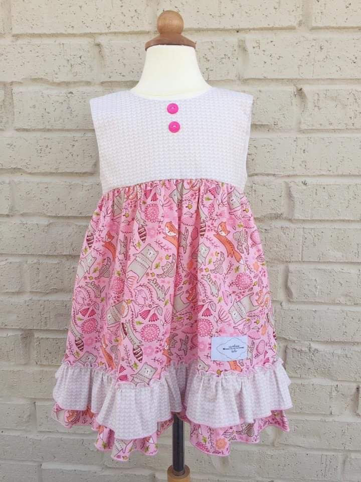 WOODLAND CREATURES DRESS