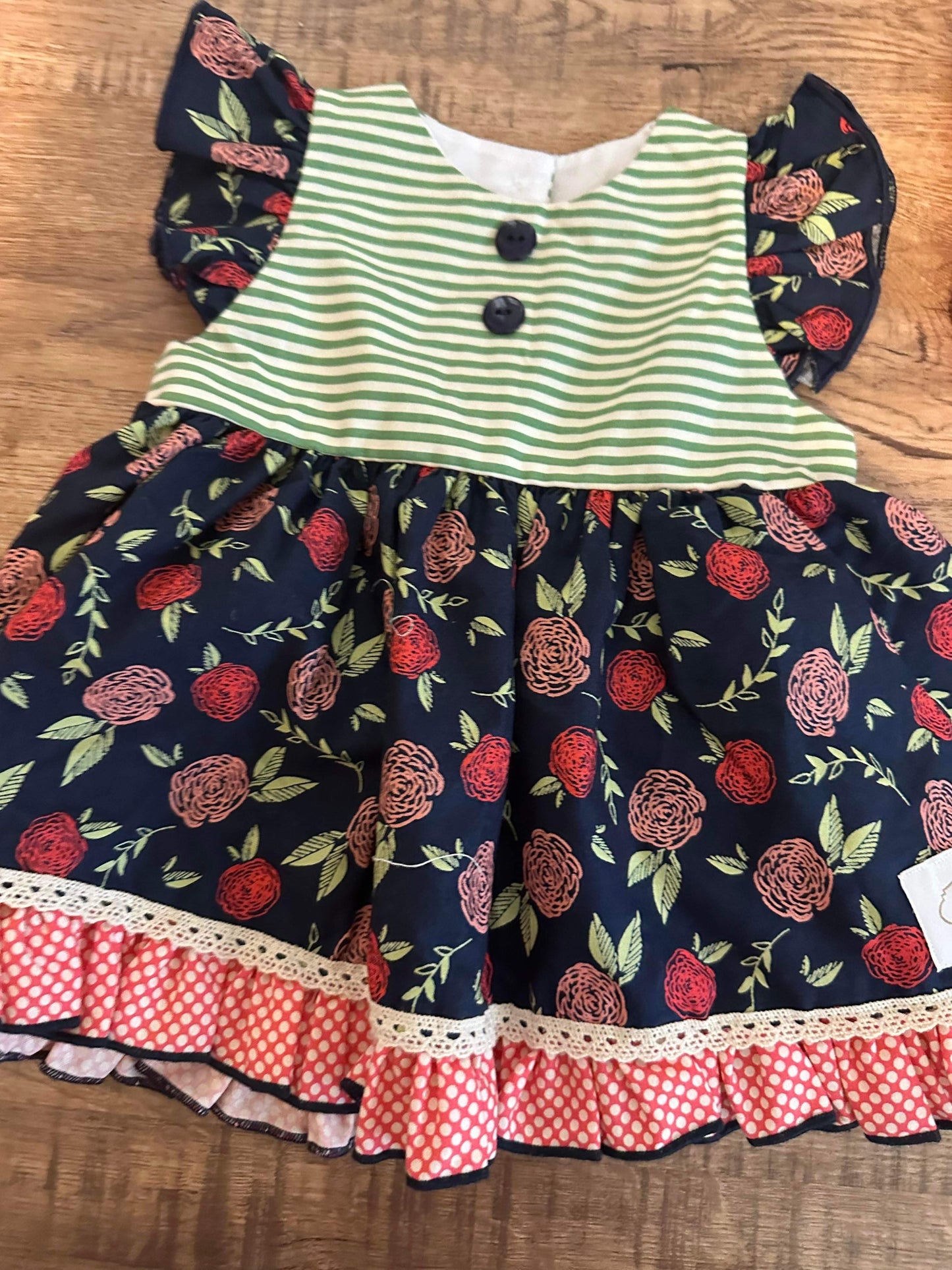 Vintage Floral Dress