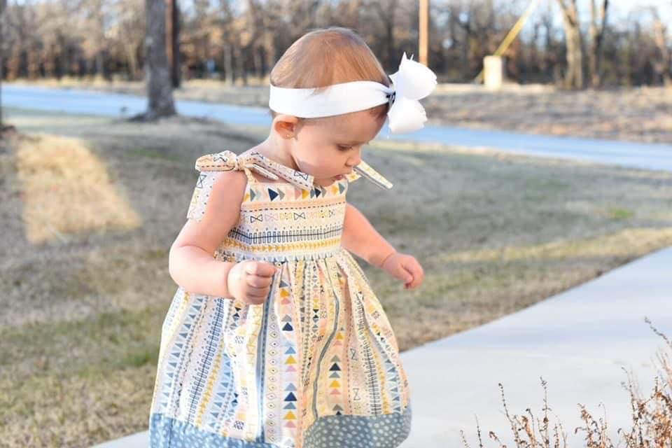 FOLLOW YOUR ARROW KNOT DRESS