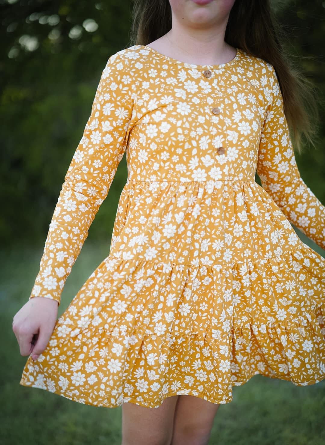 COLOR ME AUTUMN - TWIRL DRESS