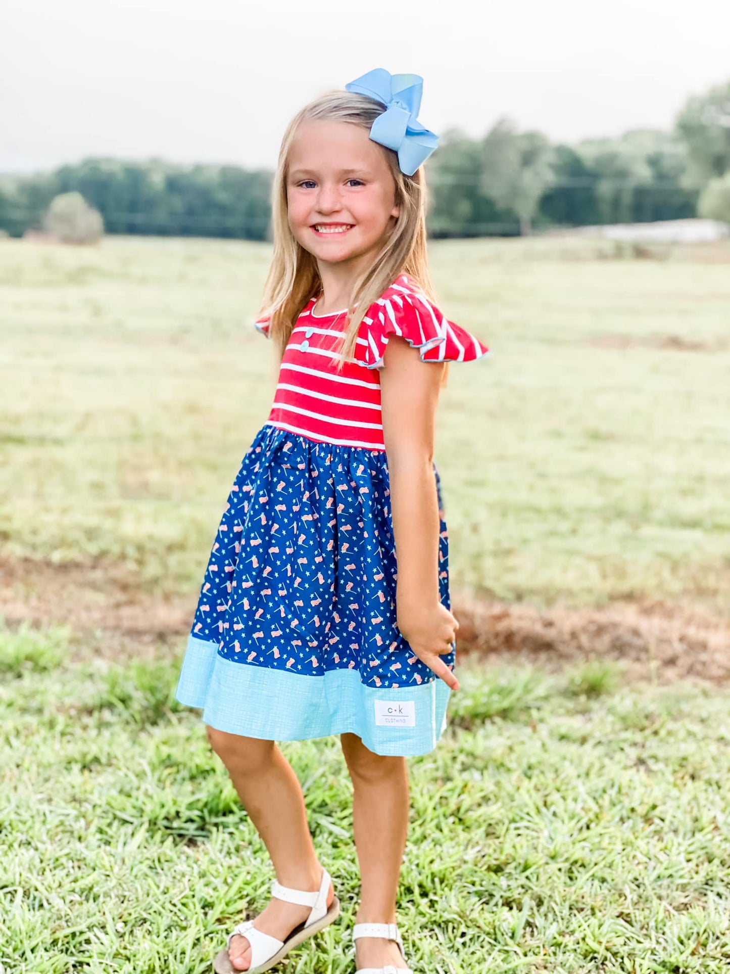 AMERICAN HONEY PATRIOTIC DRESS