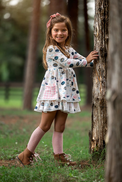 WATERCOLOR ORNAMENTS DRESS