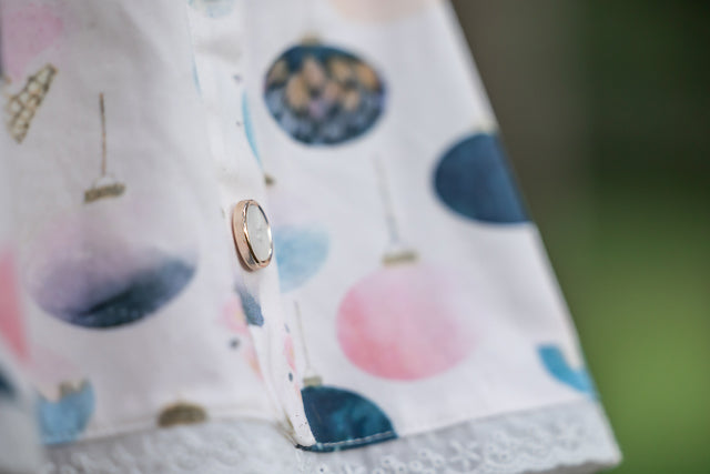 WATERCOLOR ORNAMENTS DRESS