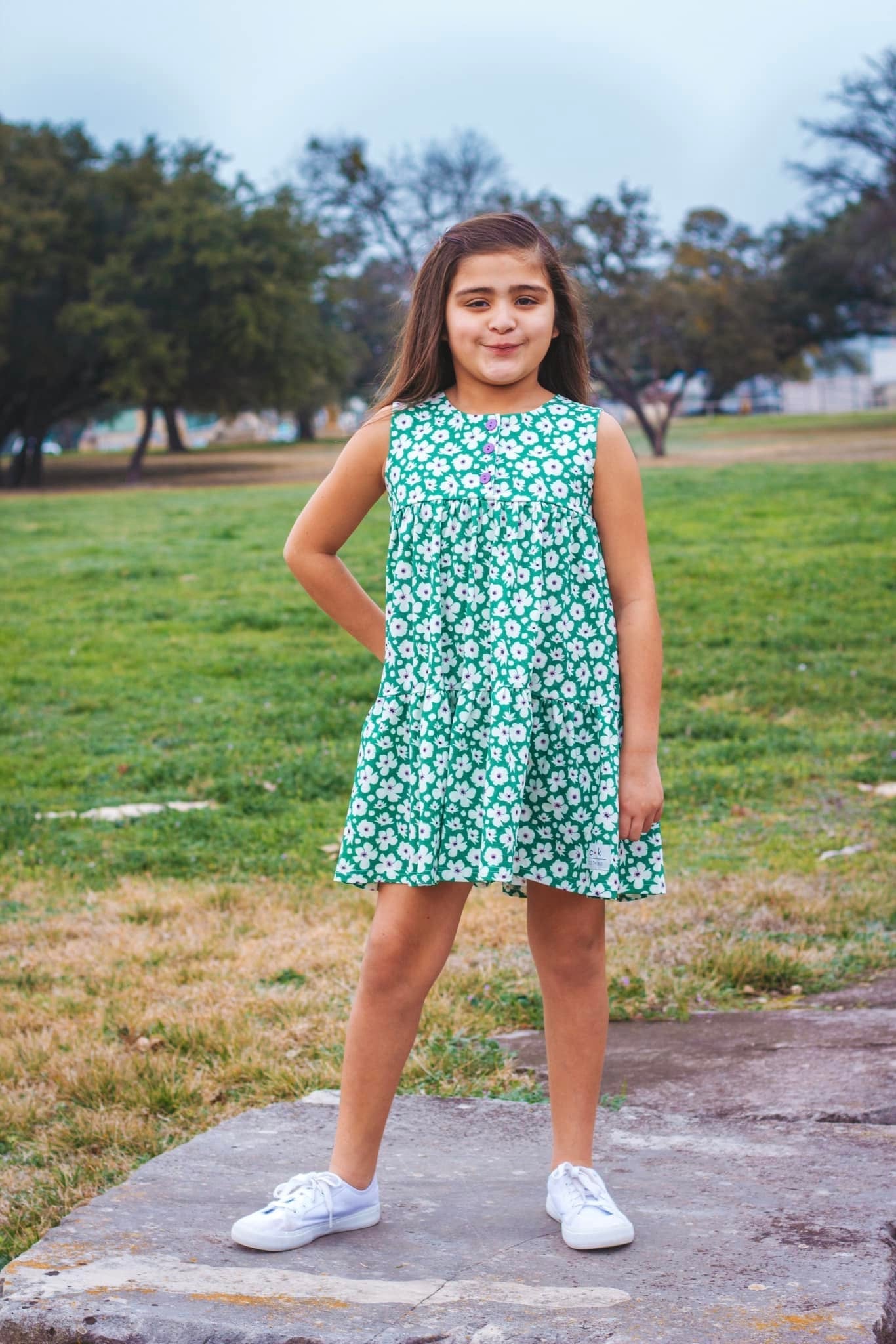 SWEET MAGNOLIA KNIT TWIRL DRESS