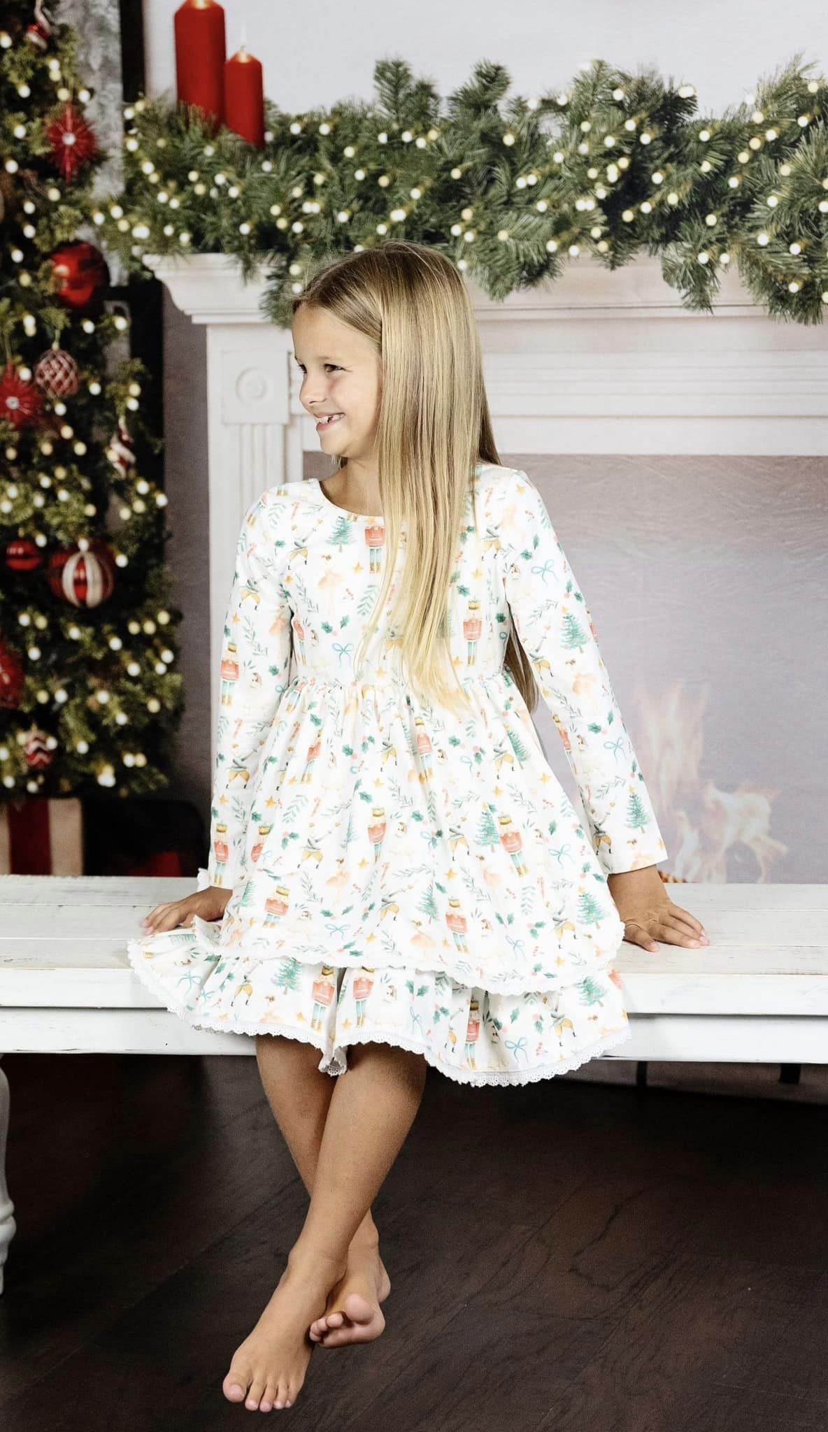 NUTCRACKER DREAMS KNIT DRESS