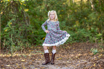 WINTER BERRY KNIT DRESS