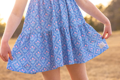 ENCHANTED PETALS TWIRL DRESS