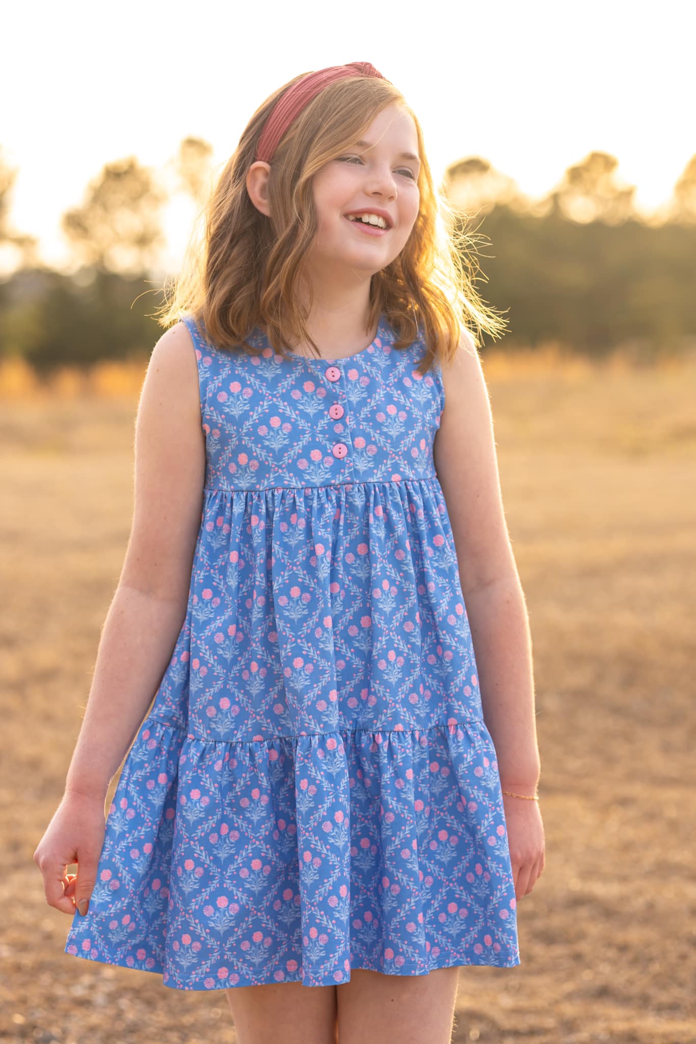ENCHANTED PETALS TWIRL DRESS