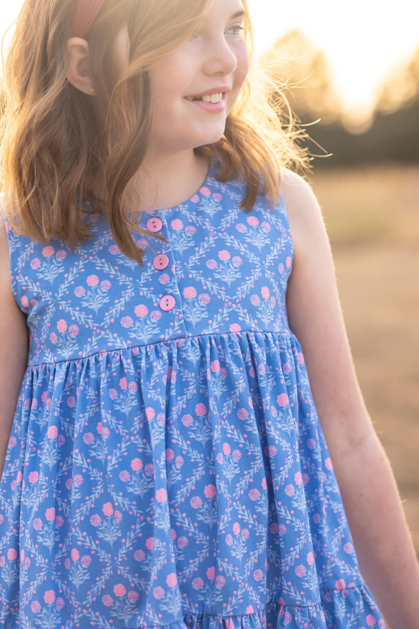 ENCHANTED PETALS TWIRL DRESS