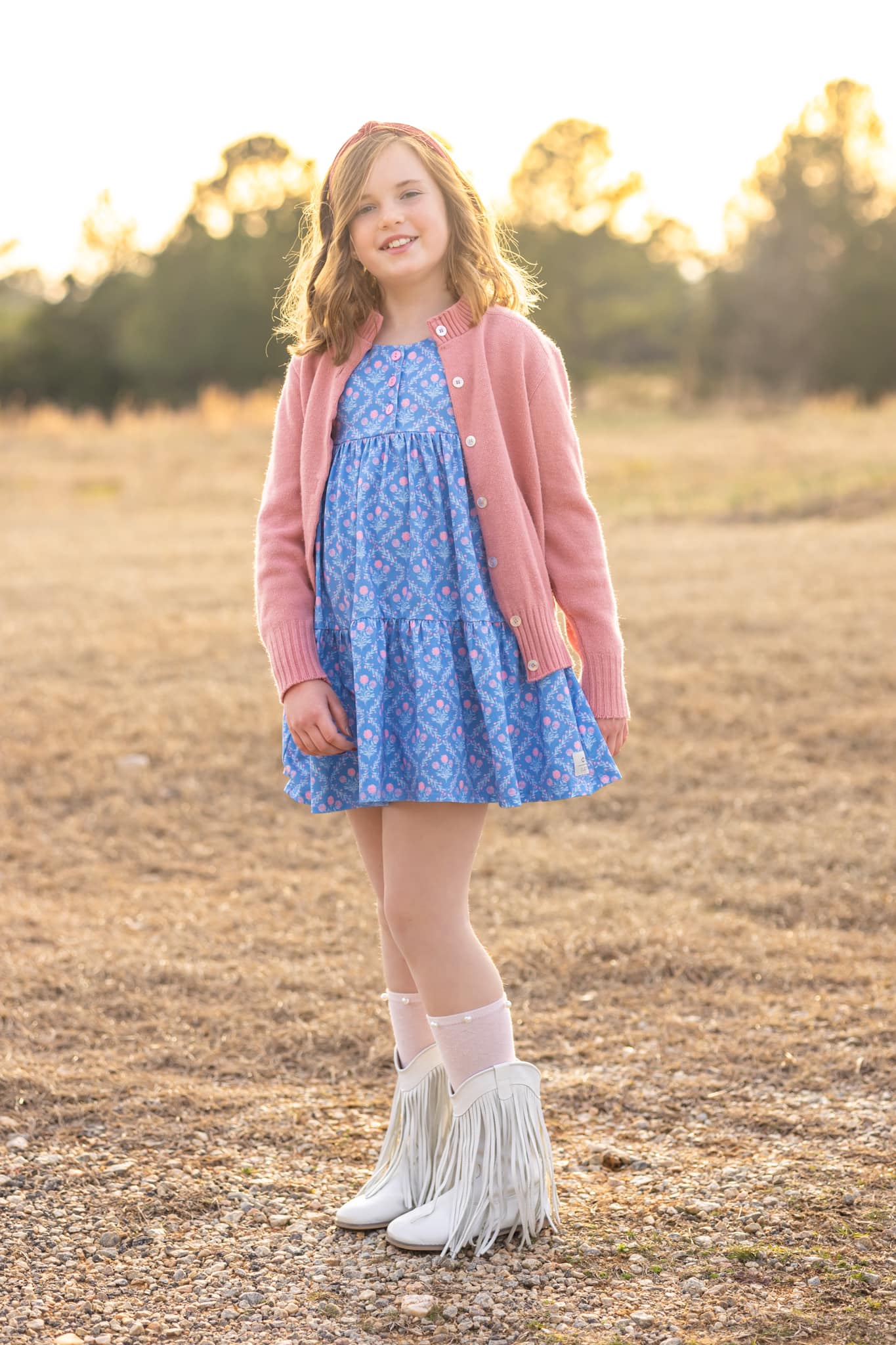 ENCHANTED PETALS TWIRL DRESS