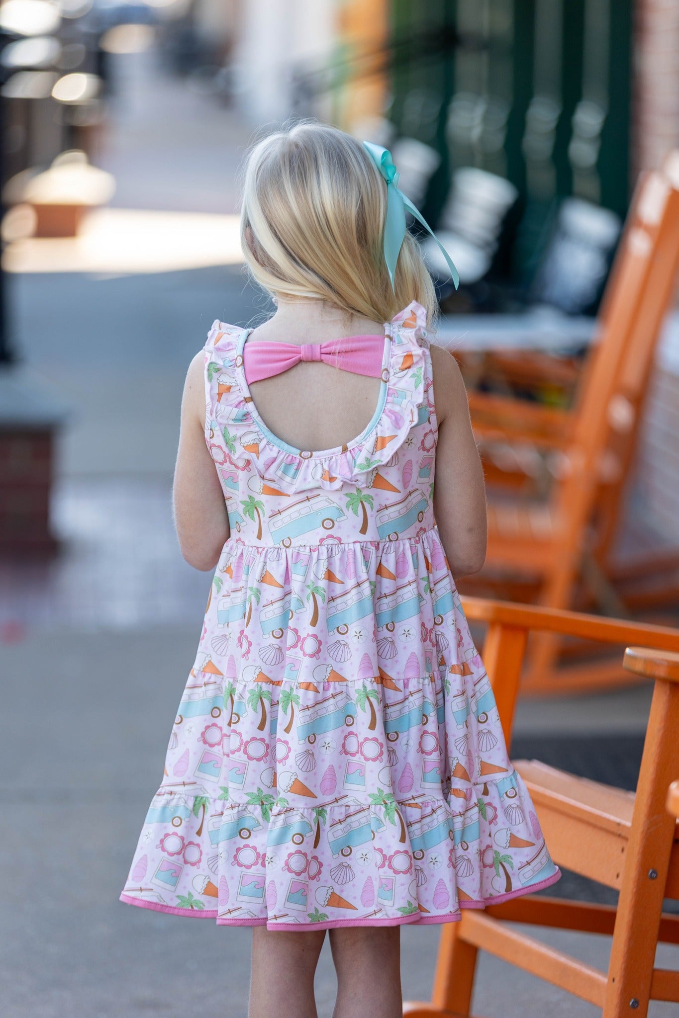 SUMMER LOVE KNIT TWIRL DRESS