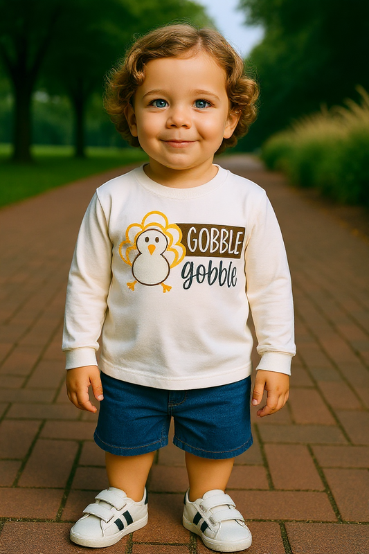 Talk Turkey long sleeved Graphic Tee