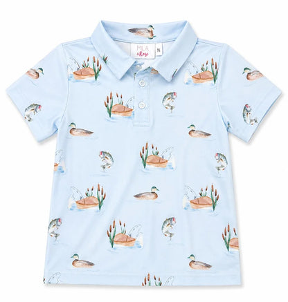 Boys Lake Day S/S Polo