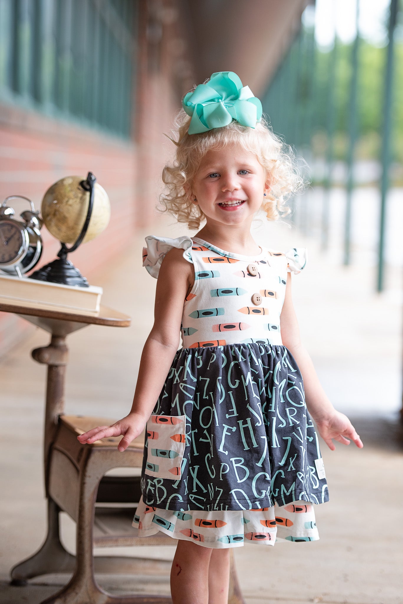 CHALKBOARD DOODLE DRESS