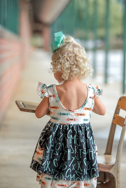 CHALKBOARD DOODLE DRESS