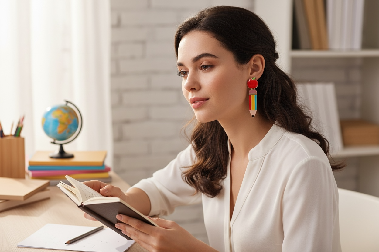 Back to school Earrings