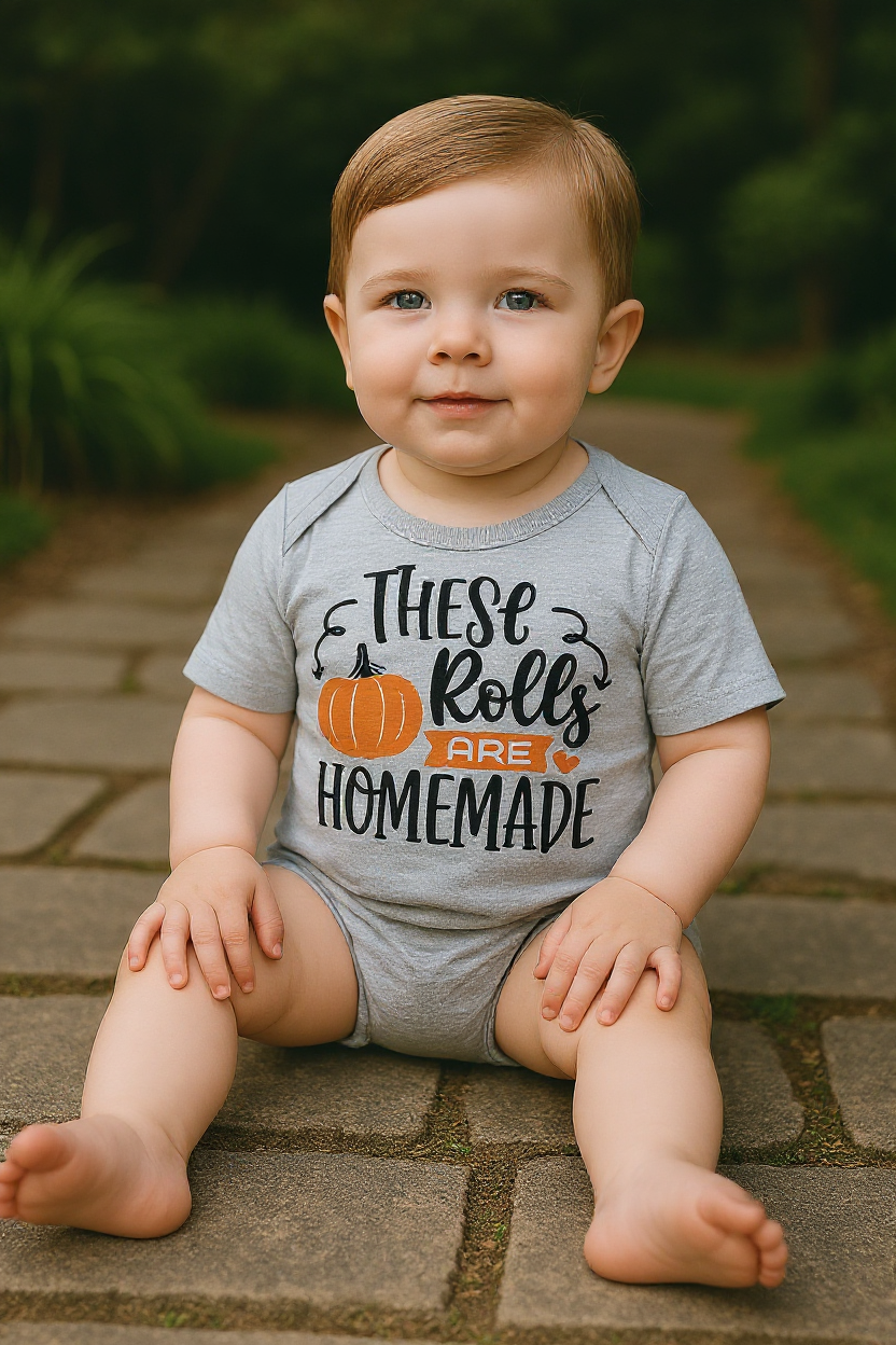 These Rolls Are Homemade Onesie