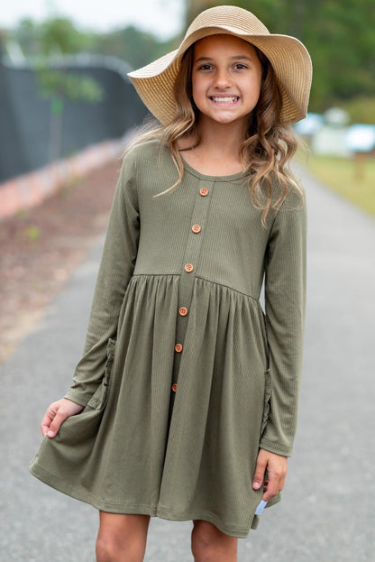 SHORT SLEEVE BASIC RIBBED DRESSES - EXTRAS