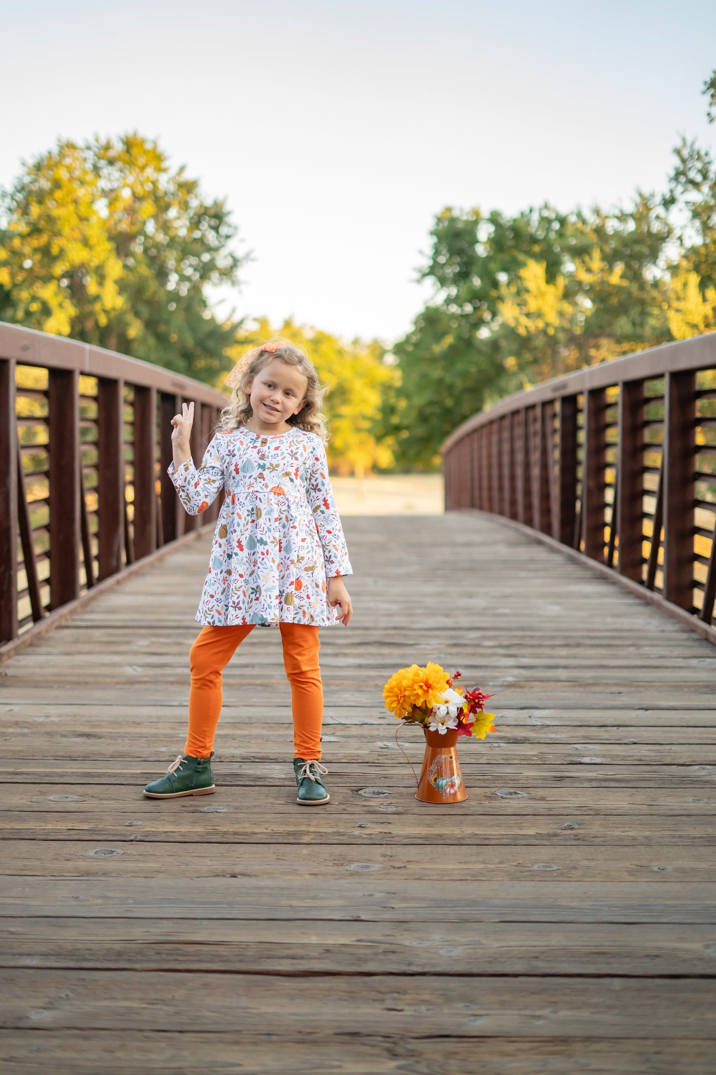 Pumpkin Patch Cutie Tunic Set