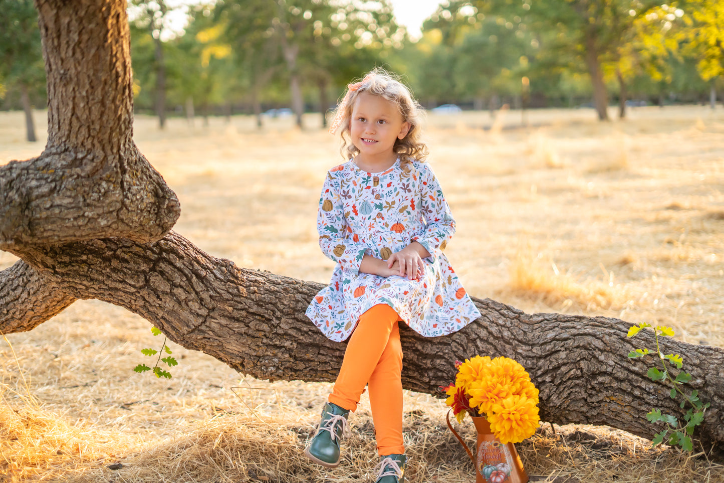 Pumpkin Patch Cutie Tunic Set