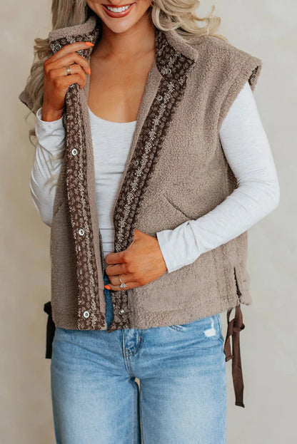 Sherpa Fleece Vest