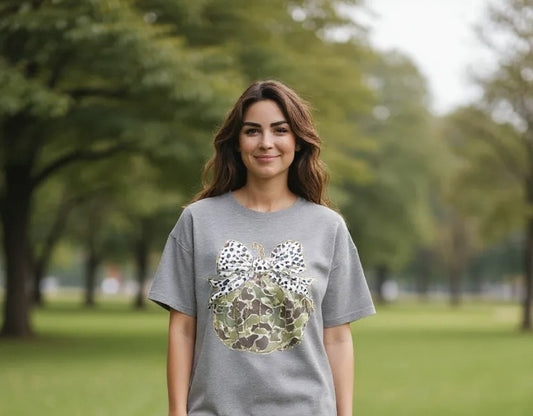 Camo Pumpkin Graphic Tee